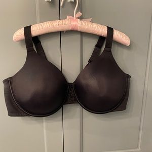 2 for 1 Vanity Fair Beauty Back full figure Black bras 44D.